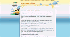 Desktop Screenshot of apartmany-podgora.com